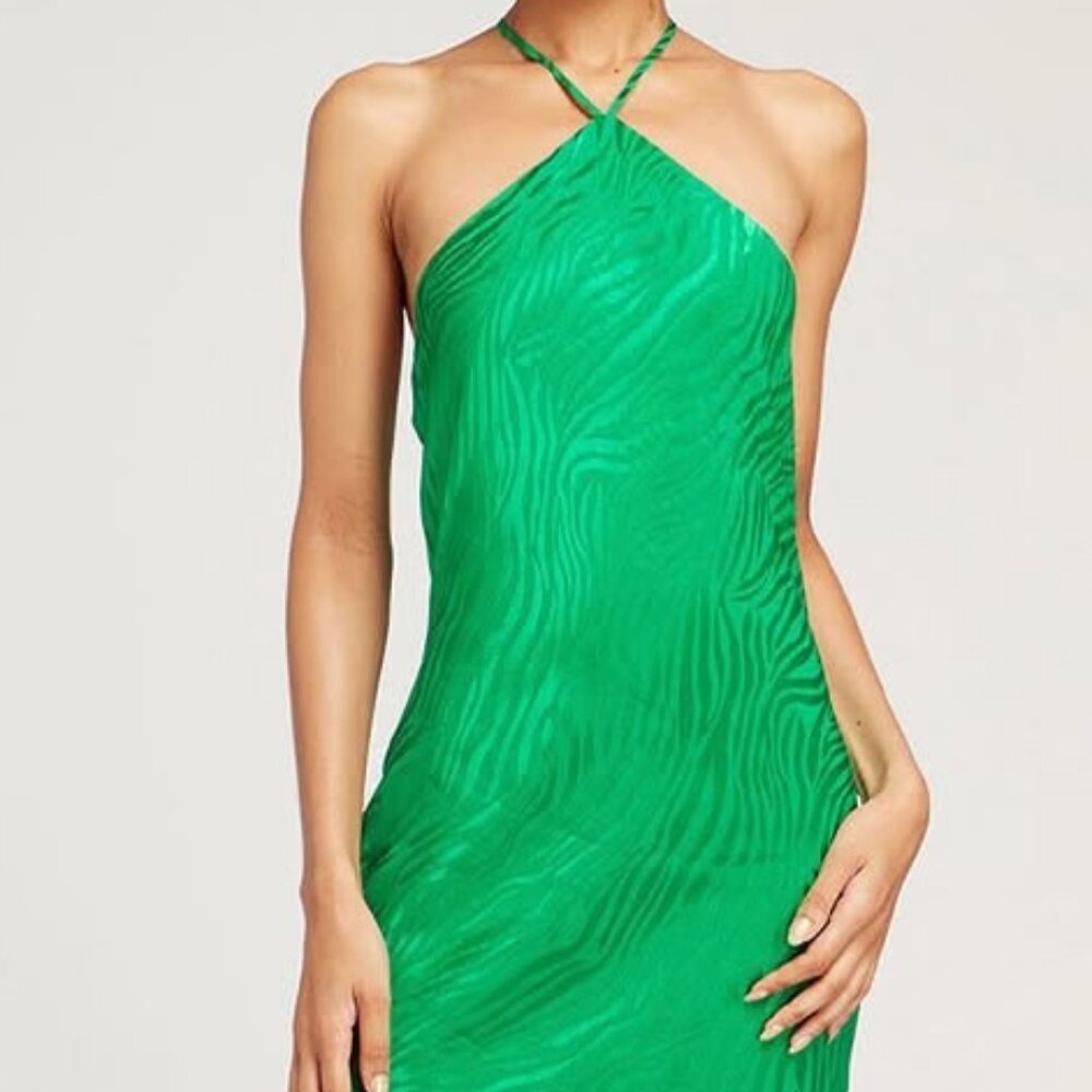 Omnes maxi dress, emerald green